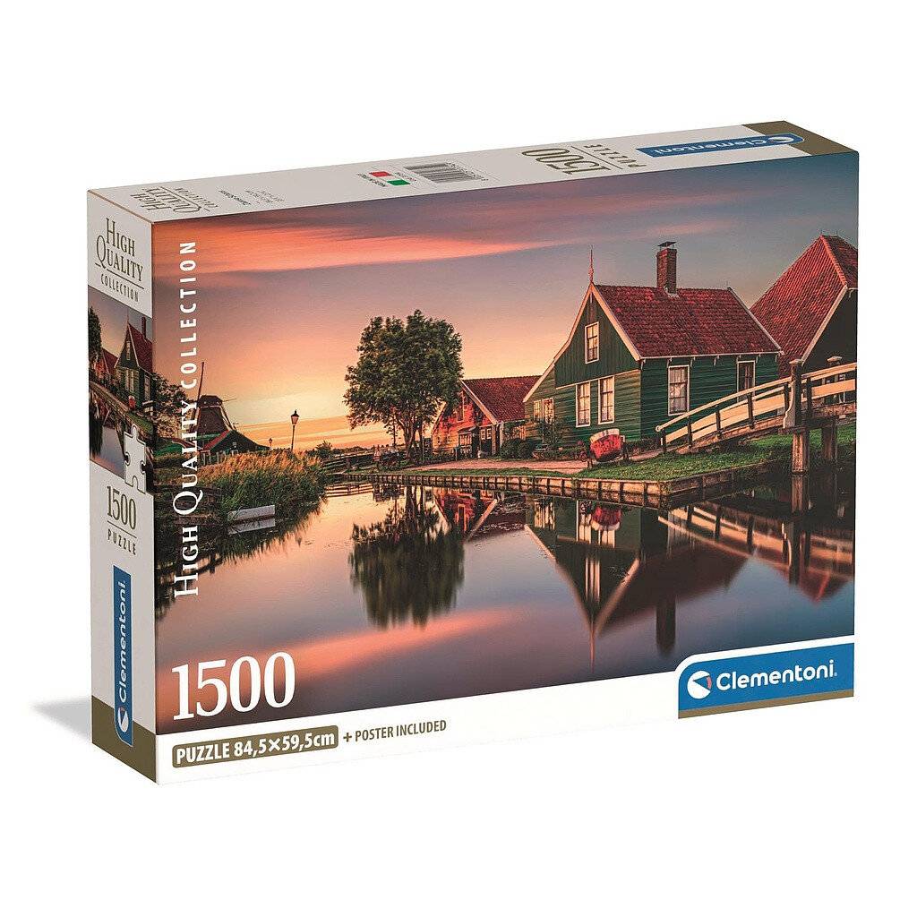 Hochwertiges Zaanse Schans-Puzzle 1500Stü ck