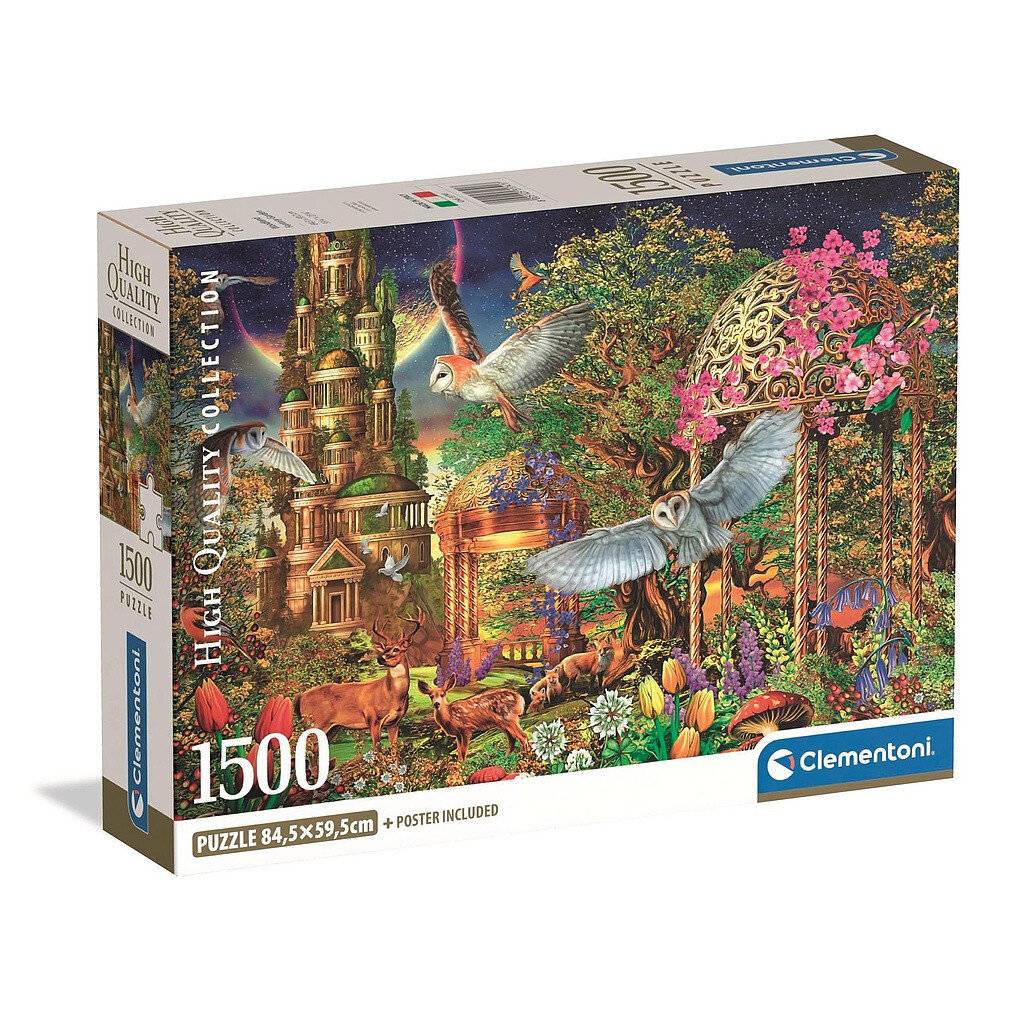 Hochwertige Woodland Fantasy Garden Puzzle 1500pcs
