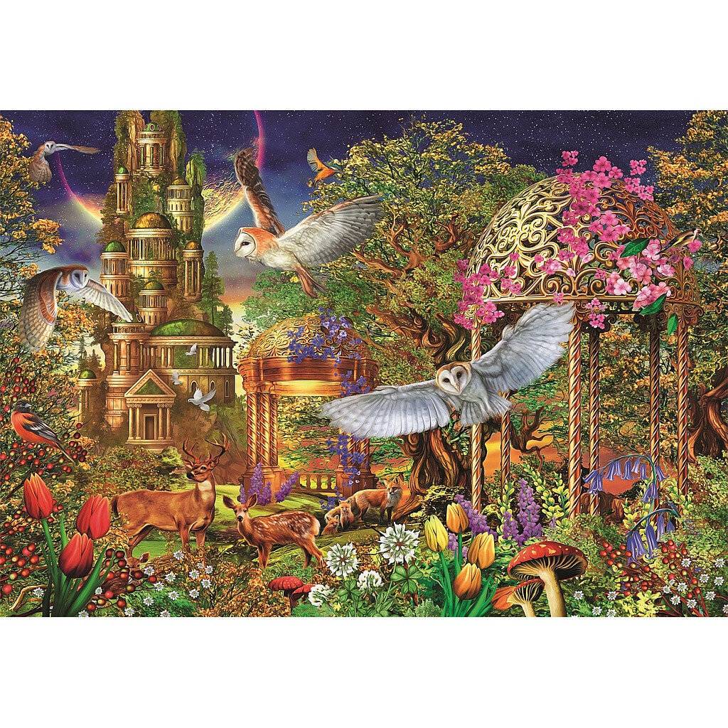 Hochwertige Woodland Fantasy Garden Puzzle 1500pcs