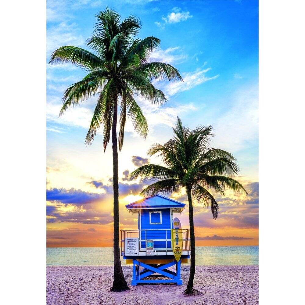 Hochwertige Miami Beach Florida Puzzle 500pcs