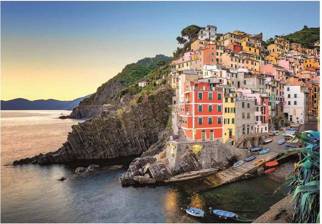Hochwertiges Riomaggiore-Kü stenpuzzle 500Stü ck