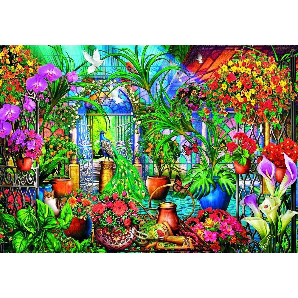 Hohe Qualitä t Das Gewä chshaus Hausmeister Puzzle 500pcs