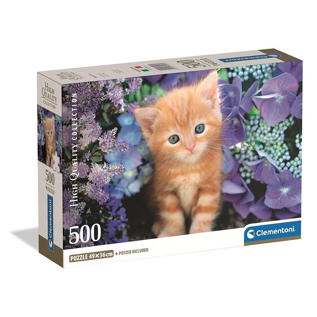 Hochwertiges Ingwer-Katzen-Puzzle 500Stü ck