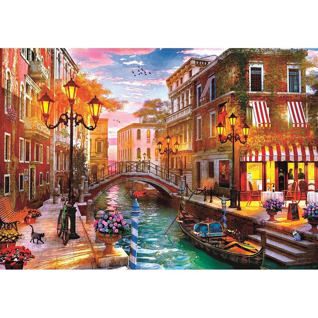 Hochwertige Sonnenuntergang ü ber Venedig Puzzle 500pcs