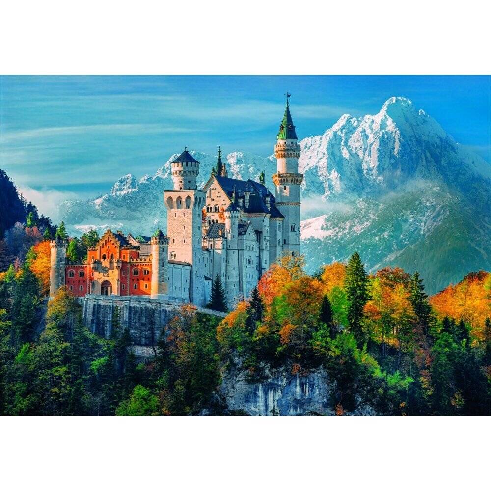 Hochwertiges Schloss Neuschwanstein Puzzle 500Stü ck