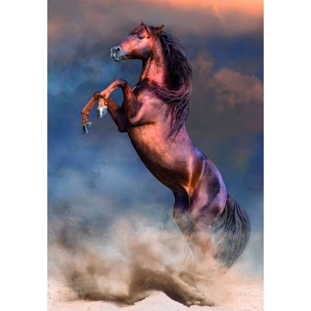 Hochwertige Wild Red Stallion Puzzle 500pcs