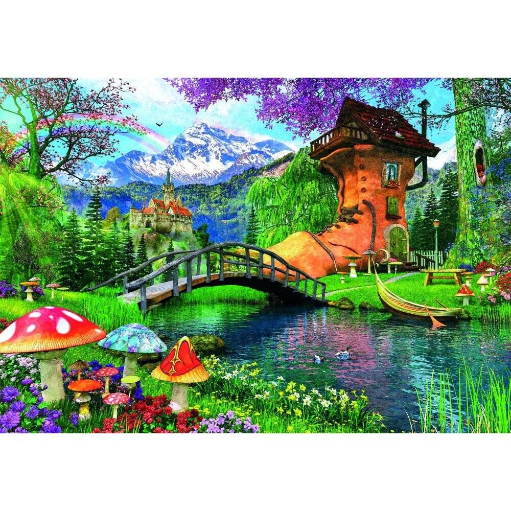 Hochwertige Das alte Schuhhaus Puzzle 500pcs