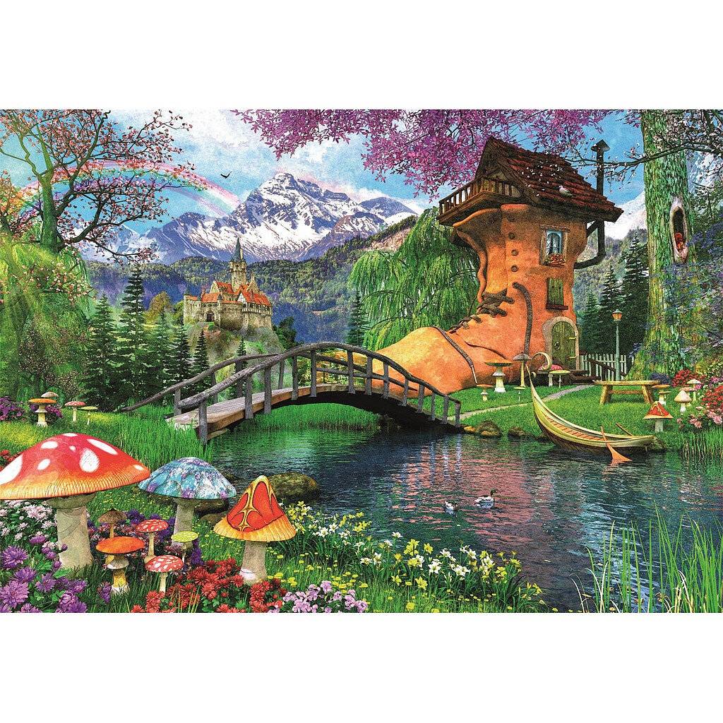 Hochwertige Das alte Schuhhaus Puzzle 500pcs