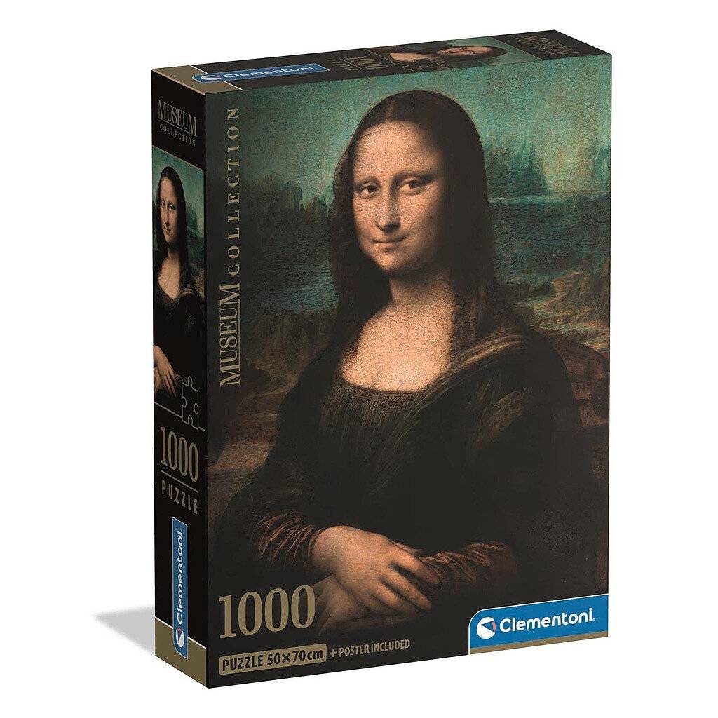 Museum Leonardo Mona Lisa puzzle 1000pcs