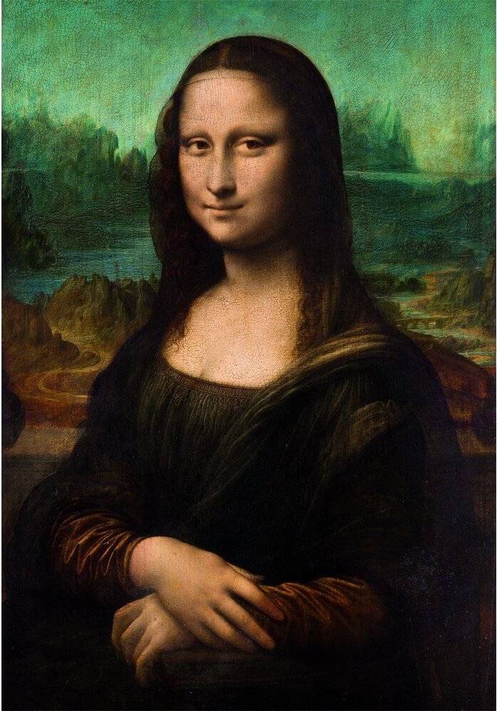 Museum Leonardo Mona Lisa puzzle 1000pcs