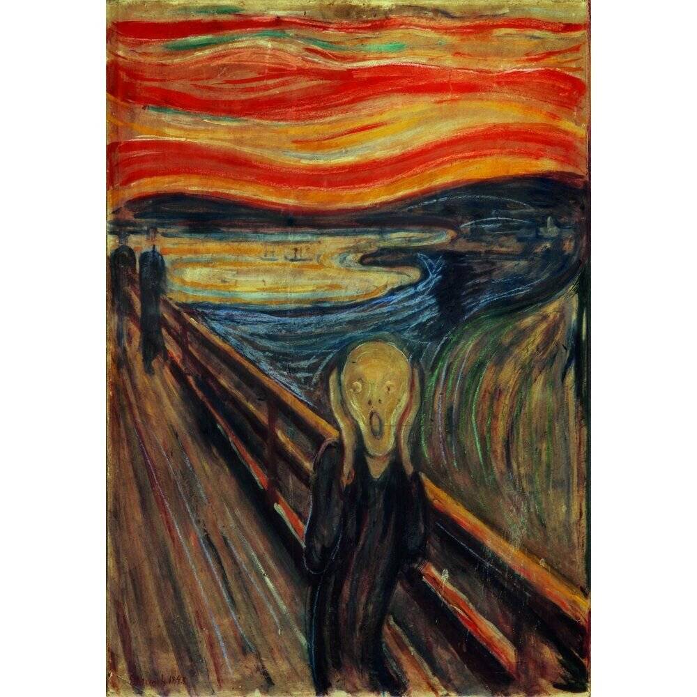 Museum Munch Der Schrei Puzzle 1000Stü ck