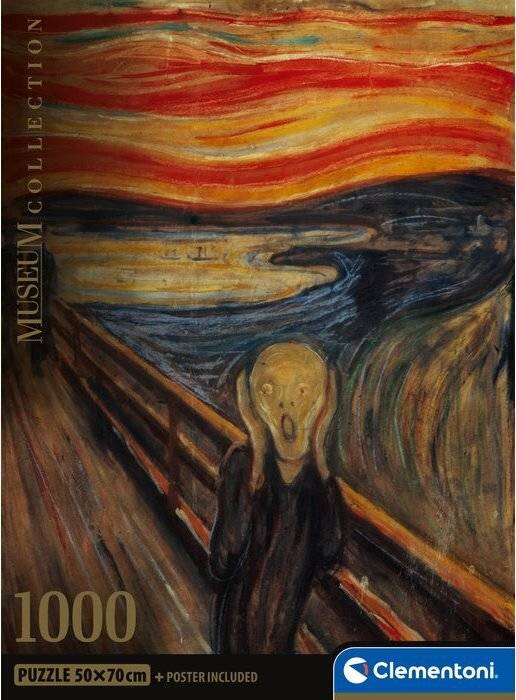 Museum Munch Der Schrei Puzzle 1000Stü ck