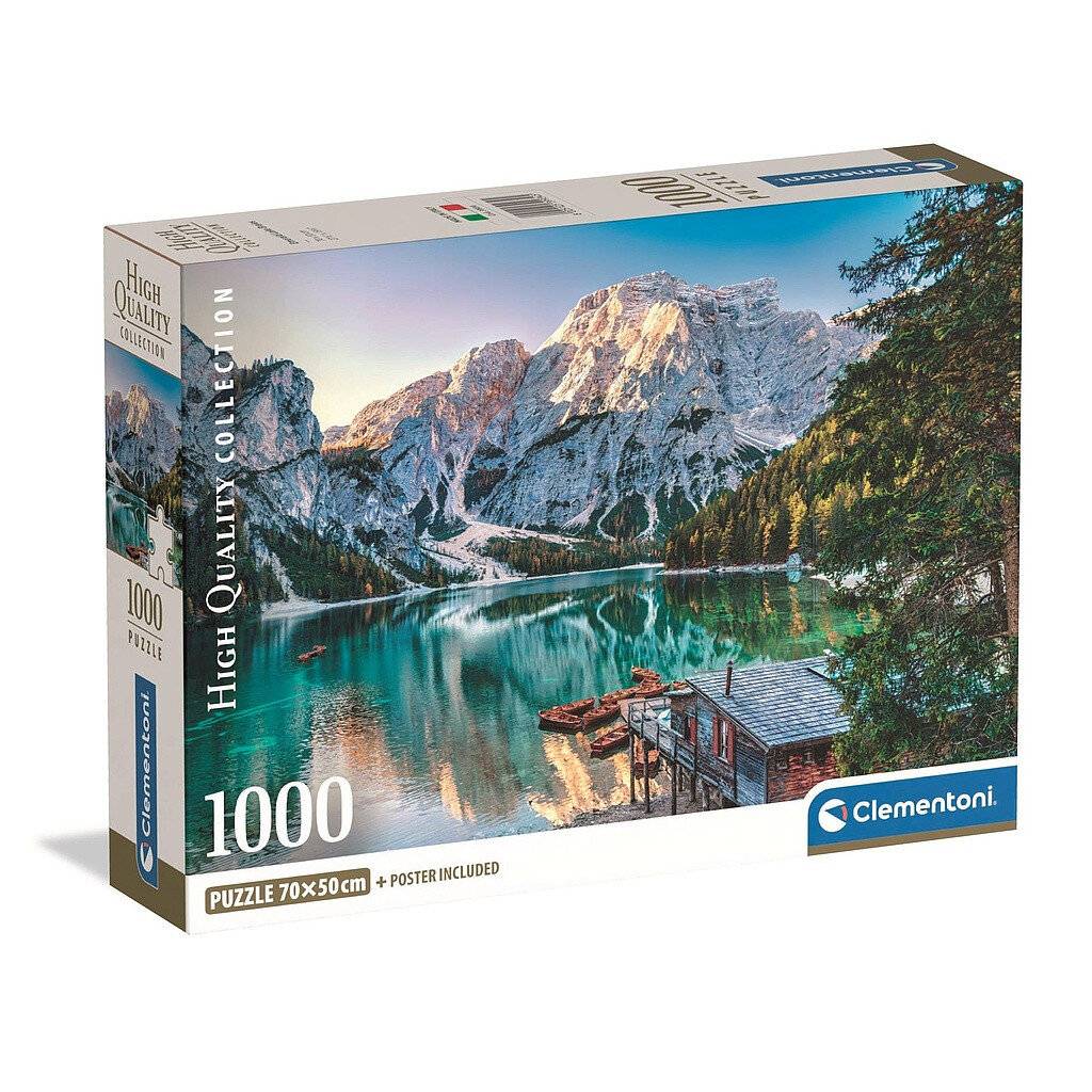 Hochwertige Smaragd See Prags Puzzle 1000pcs