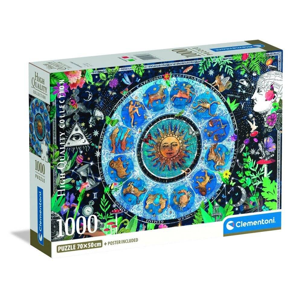 Hochwertiges astrologisches Horoskop-Puzzle 1000Stü ck