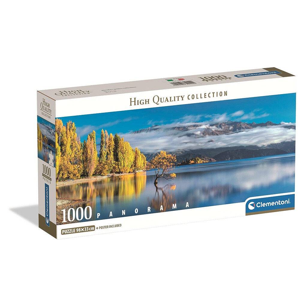 Hochwertige Wanakaâ s goldene Reflexionen Panorama-Puzzle 1000pcs