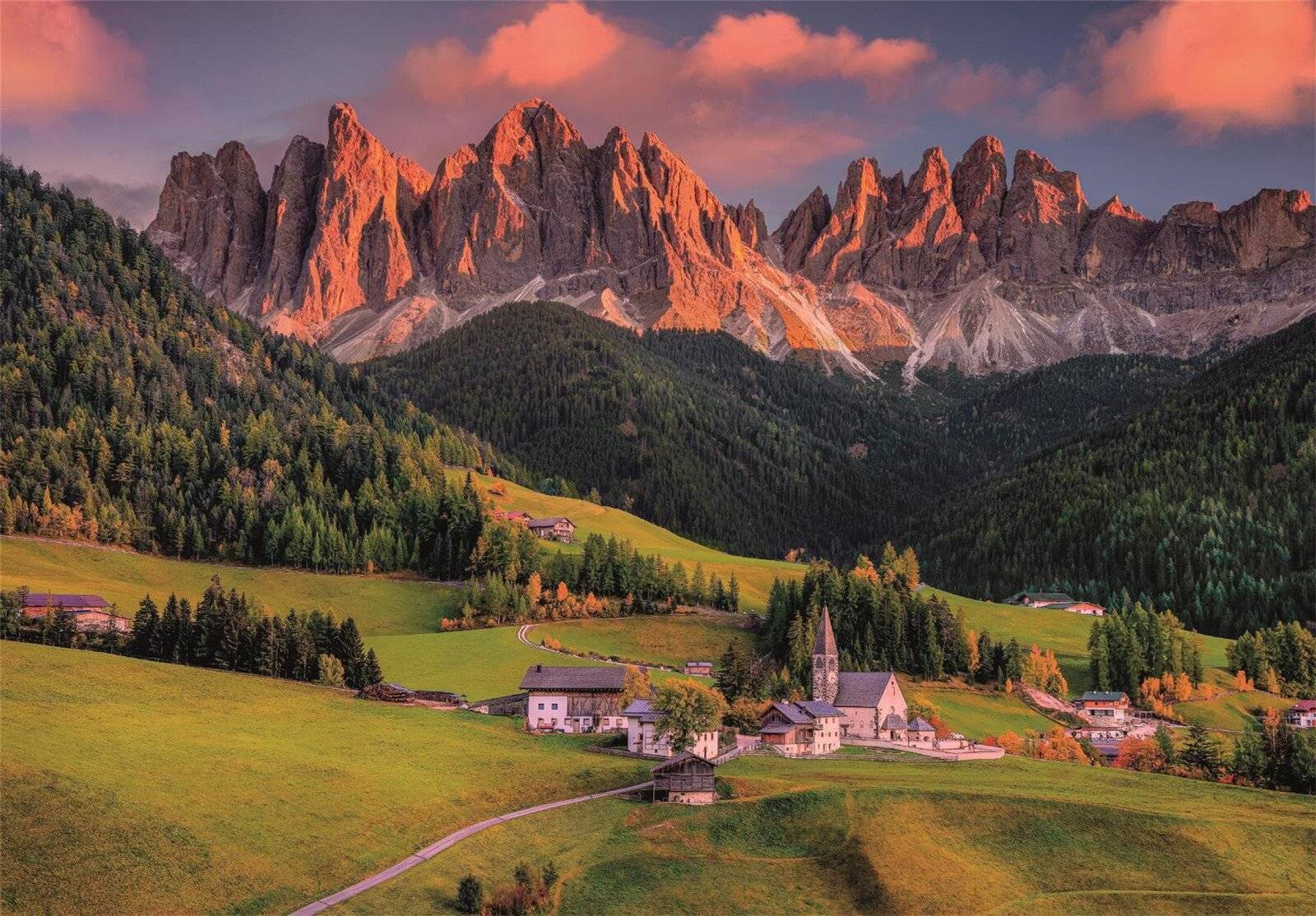 Hochwertiges magisches Dolomiten-Puzzle 1000Stü ck