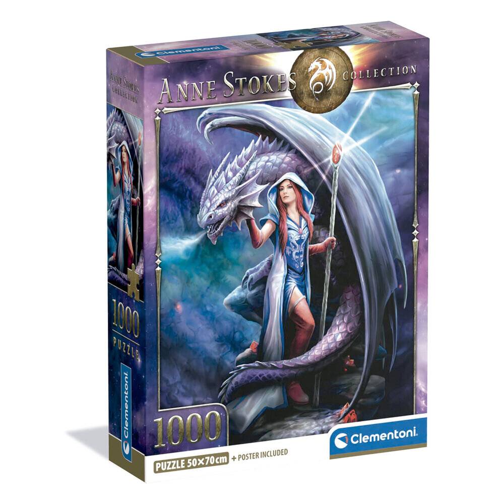 Anne Stokes Drachenmagier-Puzzle 1000Stü ck