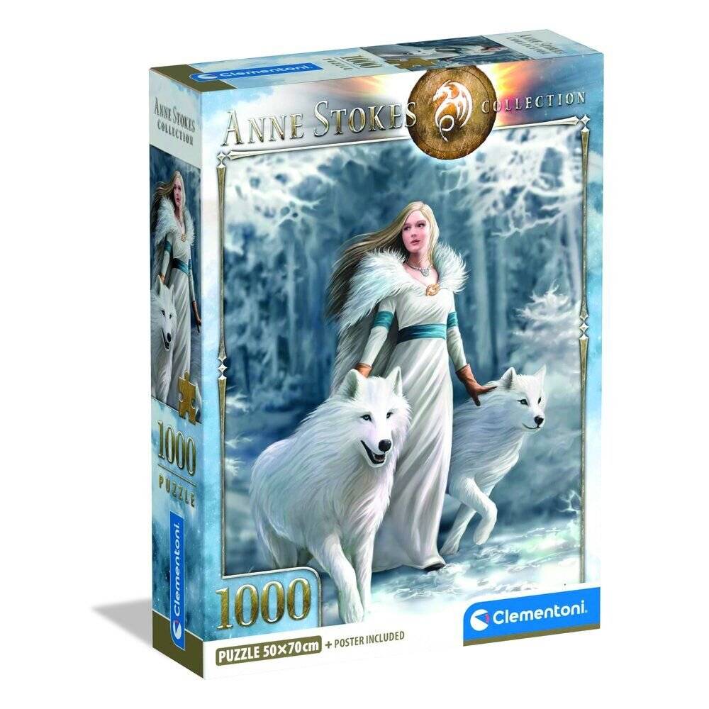 Anne Stokes Winter Guardians Puzzle 1000Stü ck