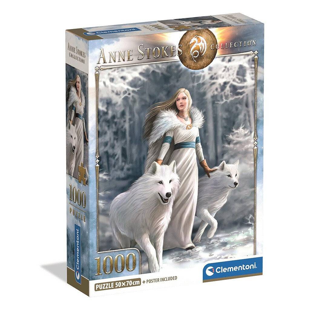 Anne Stokes Winter Guardians Puzzle 1000Stü ck