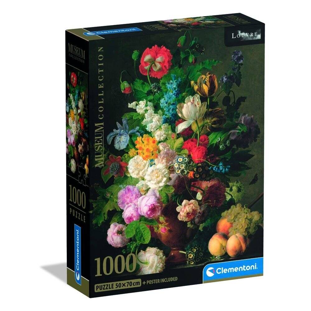 Museum Van Dael Schale mit Blumen Puzzle 1000Stü ck