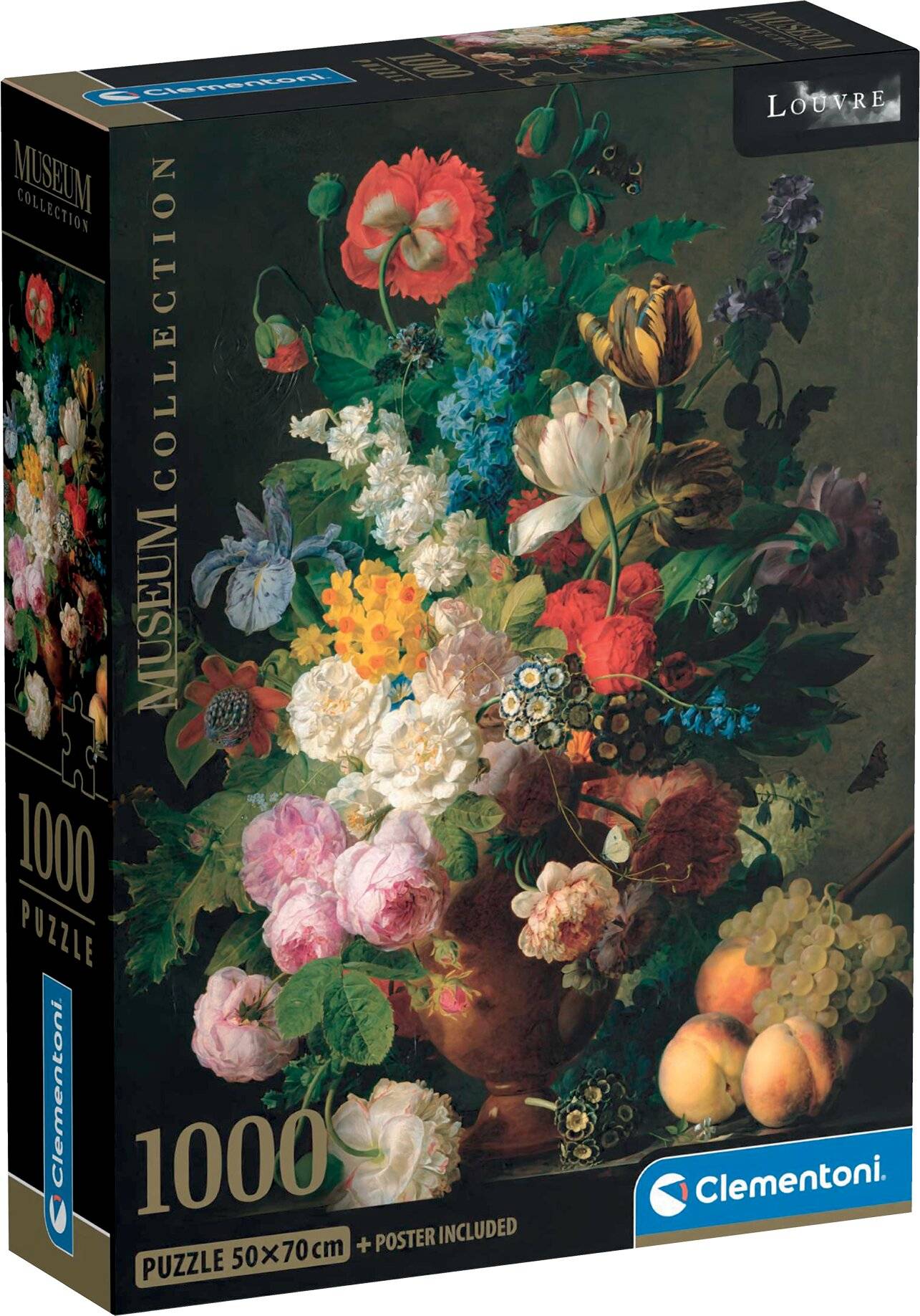 Museum Van Dael Schale mit Blumen Puzzle 1000Stü ck