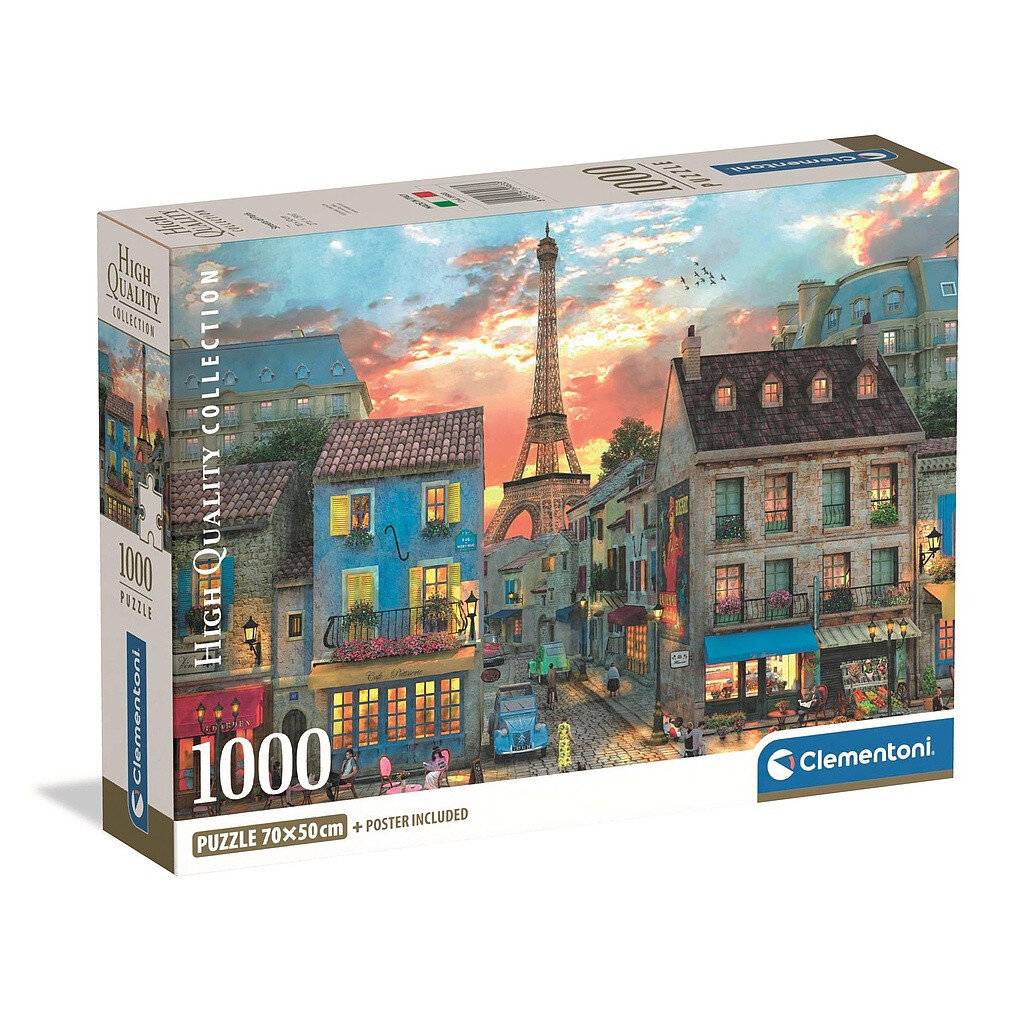 Hochwertiges Streets of Paris Puzzle 1000Stü ck