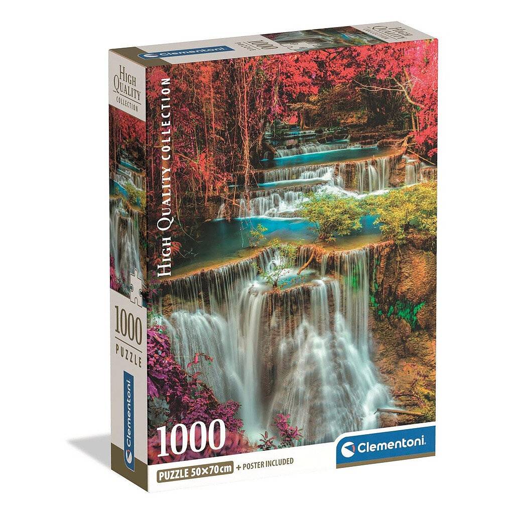 Hochwertiges farbenfrohes Thai Falls Puzzle 1000Stü ck
