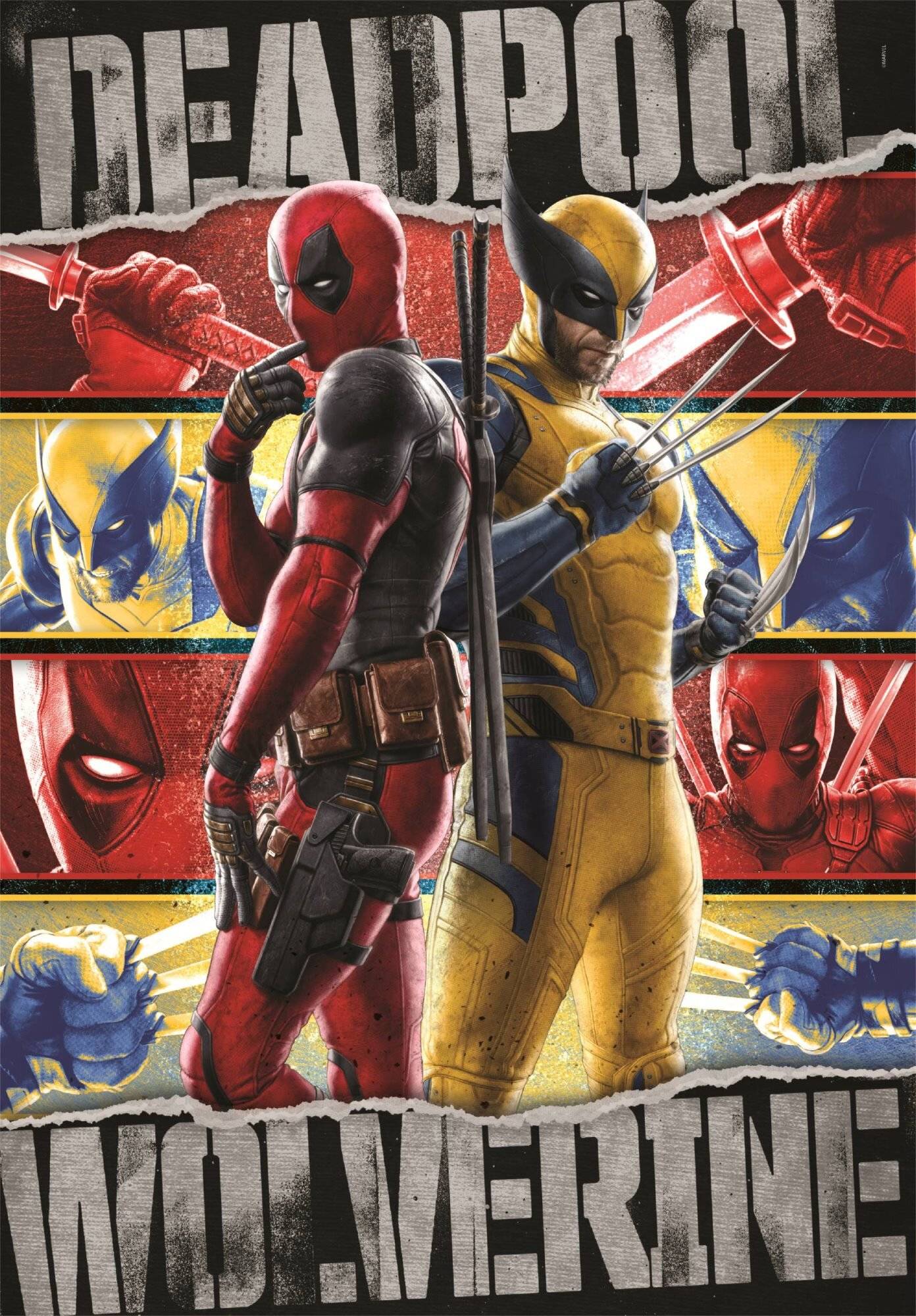 Marvel Deadpool puzzle 1000pcs