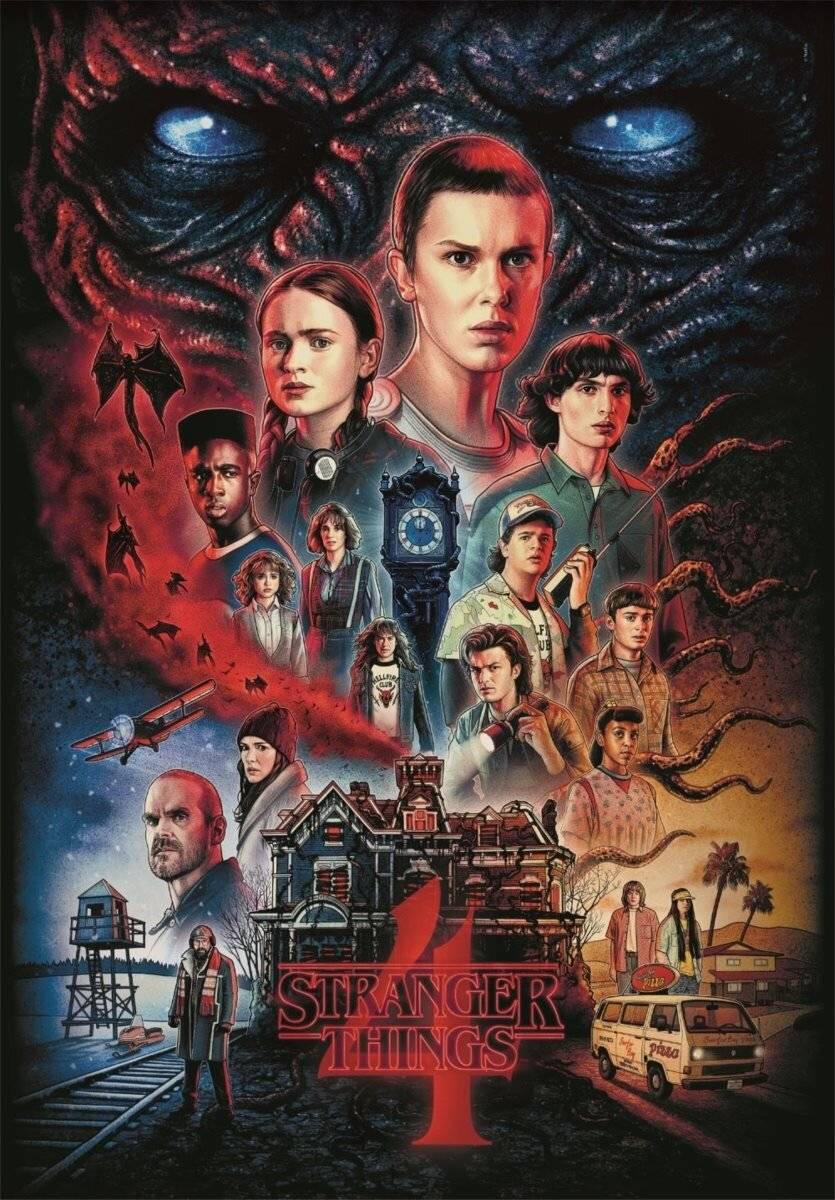 Stranger Things Puzzle 1000Stü ck