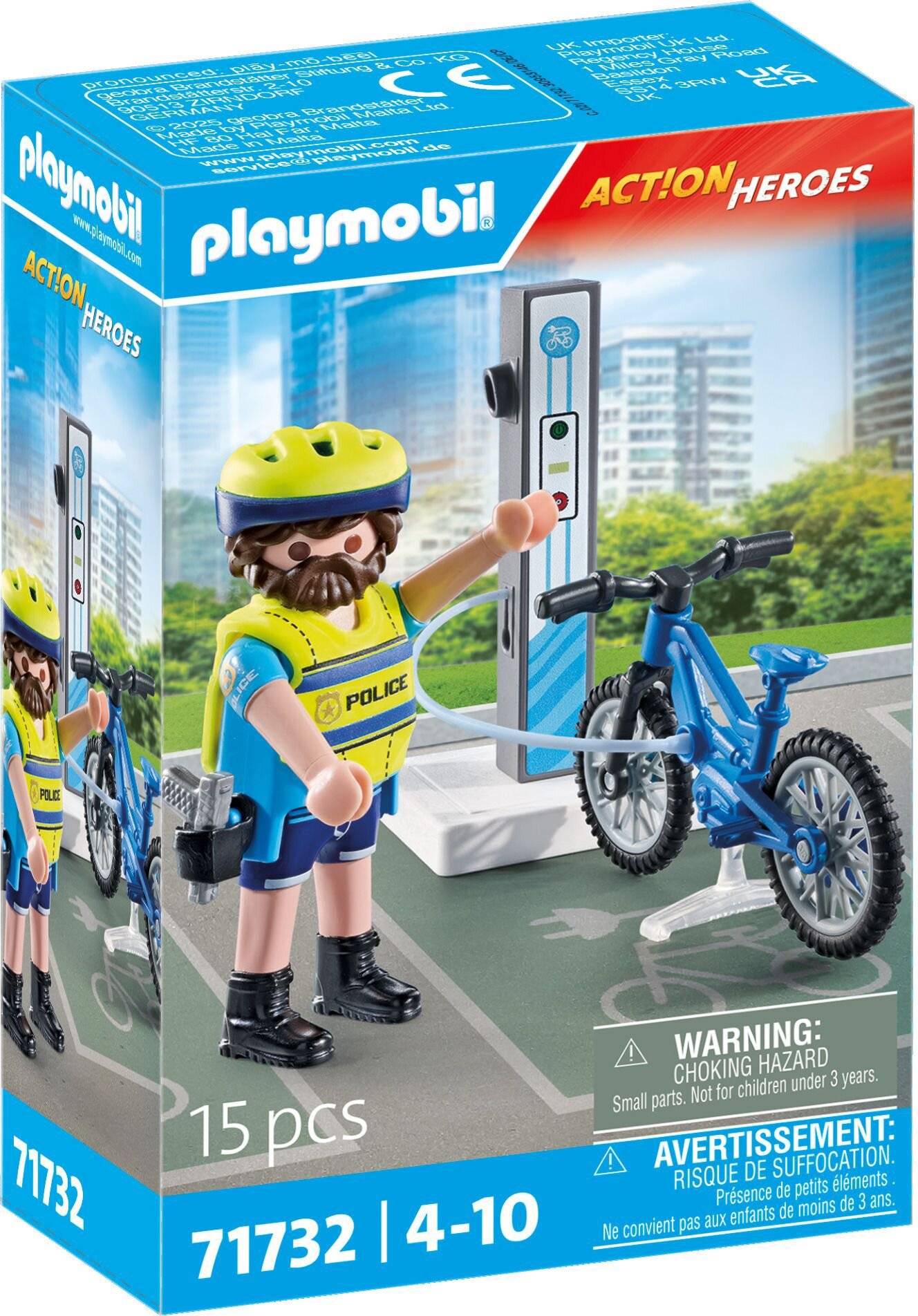 PLAYMOBIL 71732 Polizei Fahrradstreife