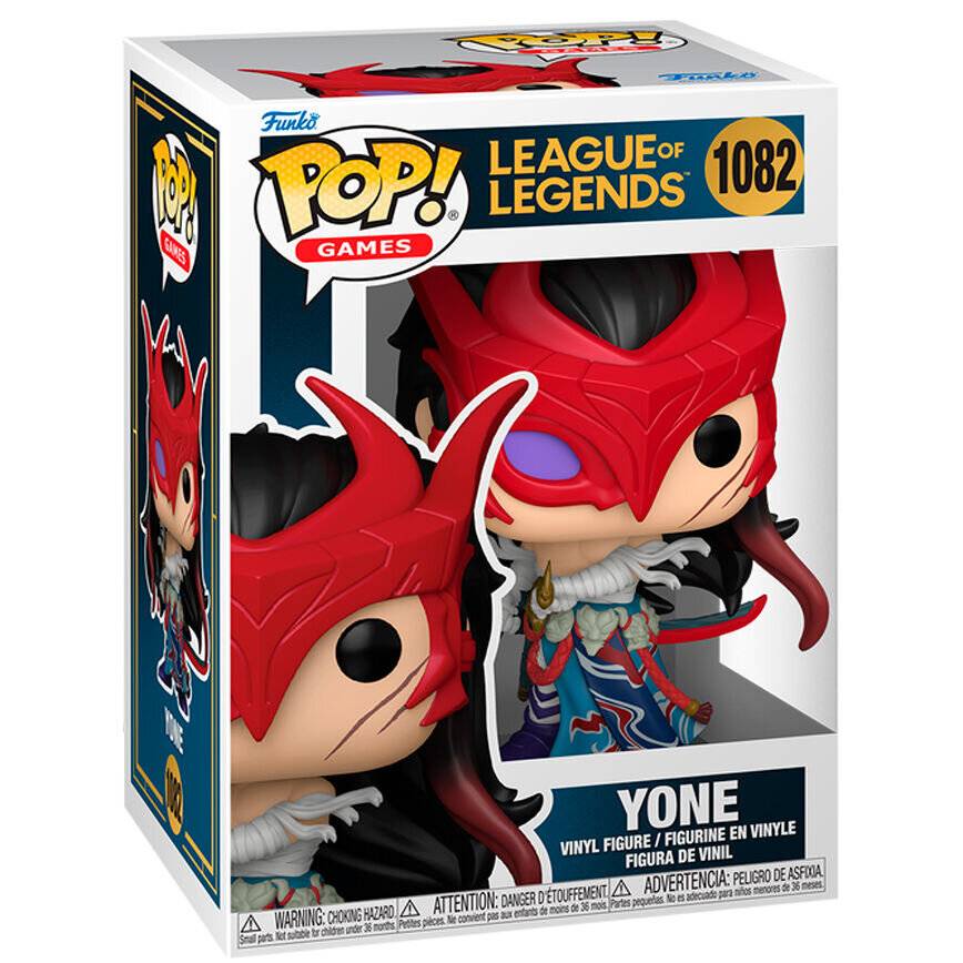 League of Legends POP! Games Vinyl Figur Yone 9 cm