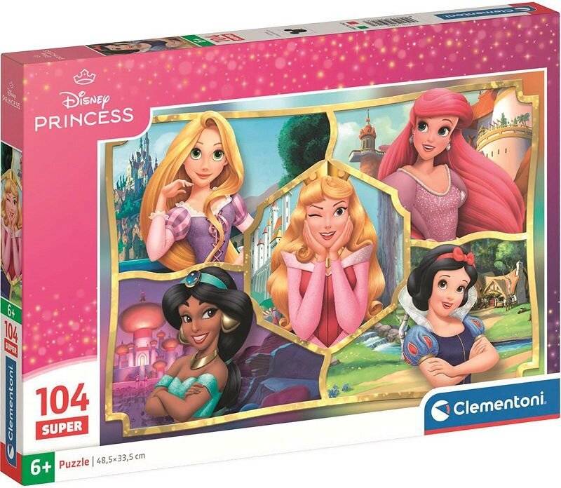 Disney Prinzessin 104-teiliges Clementoni-Puzzle