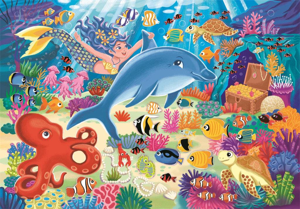 Ozean Undersea Fun Ozean 30-teiliges Puzzle Clementoni