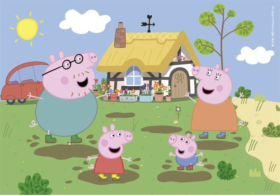 Peppa Wutz 30-teiliges Clementoni-Puzzle