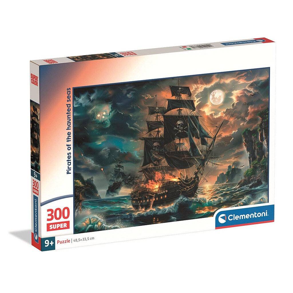 Pirat Haunted Seas 300-teiliges Schiffs-Puzzle Clementoni