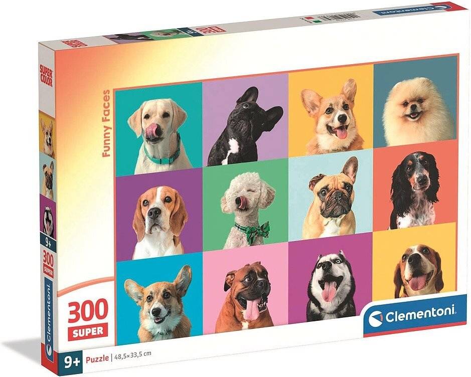 Tiere Funny Faces Clementoni 300-teiliges Puzzle