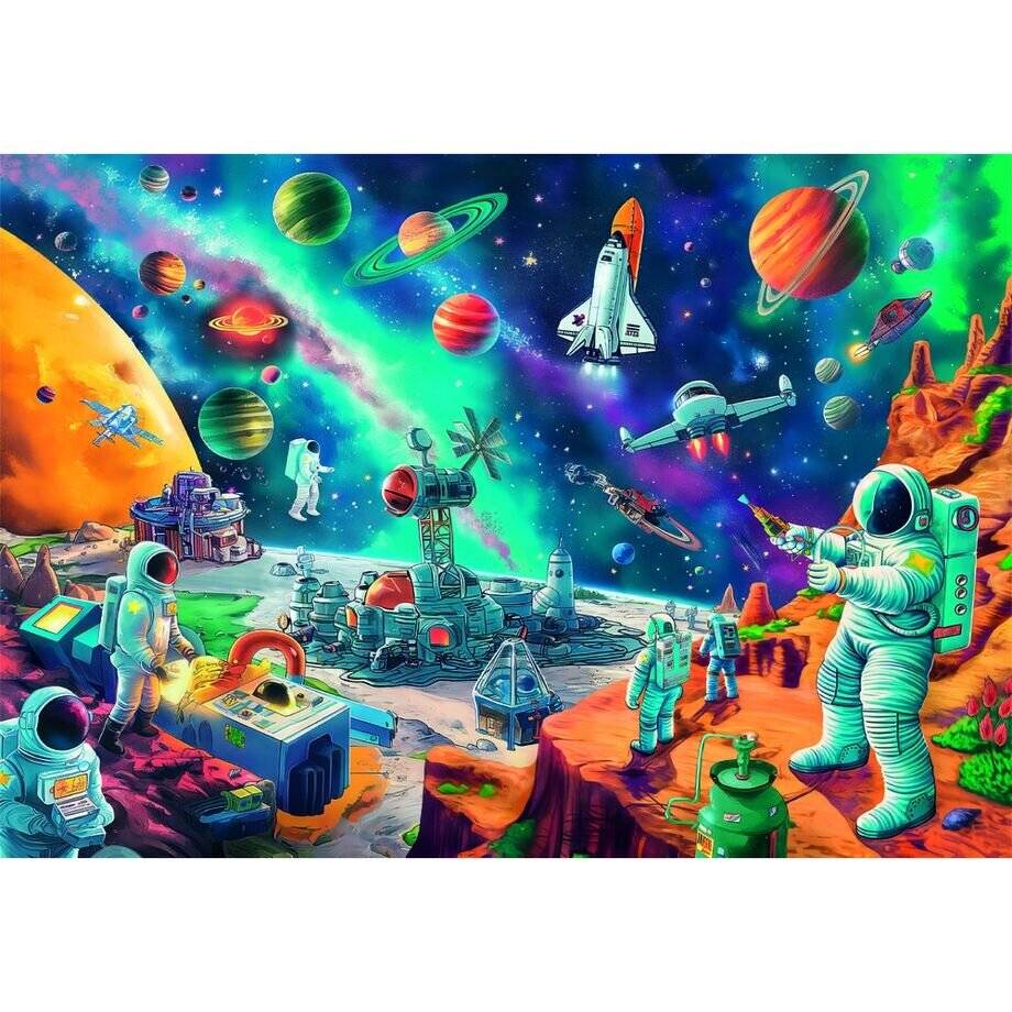 Platz Cosmic Crew 104-tlg. Puzzle Clementoni