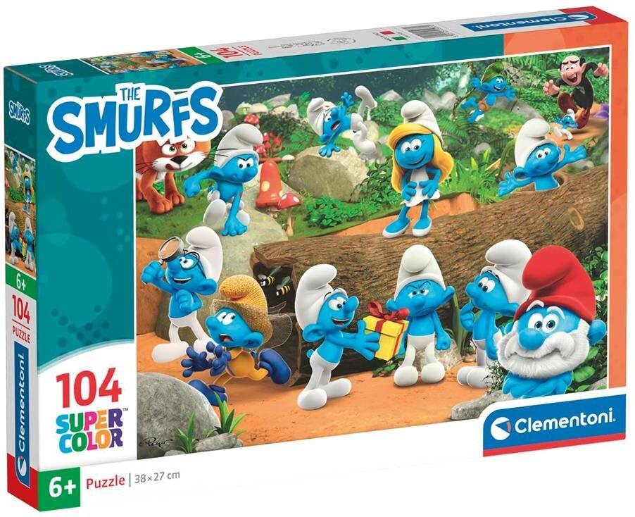 Das Schlumpf-Puzzle 104 Stü ck