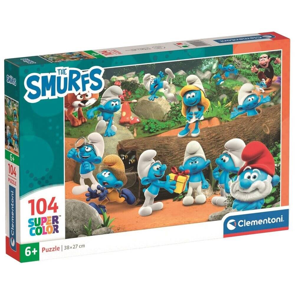 Das Schlumpf-Puzzle 104 Stü ck