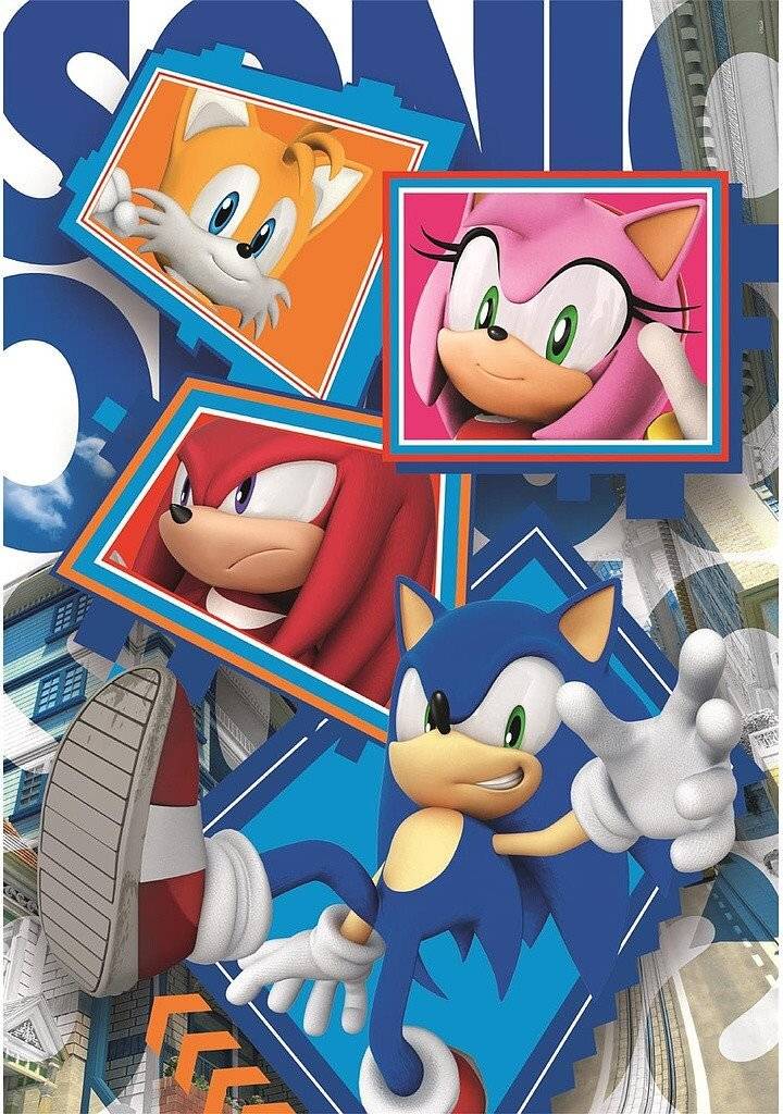 Sonic der Igel 104-teiliges Puzzle Clementoni