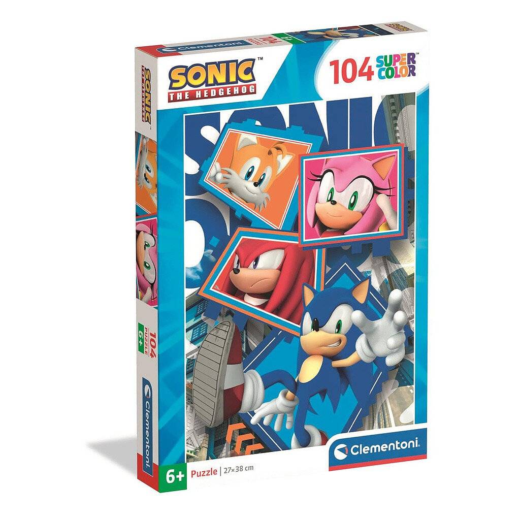 Sonic der Igel 104-teiliges Puzzle Clementoni