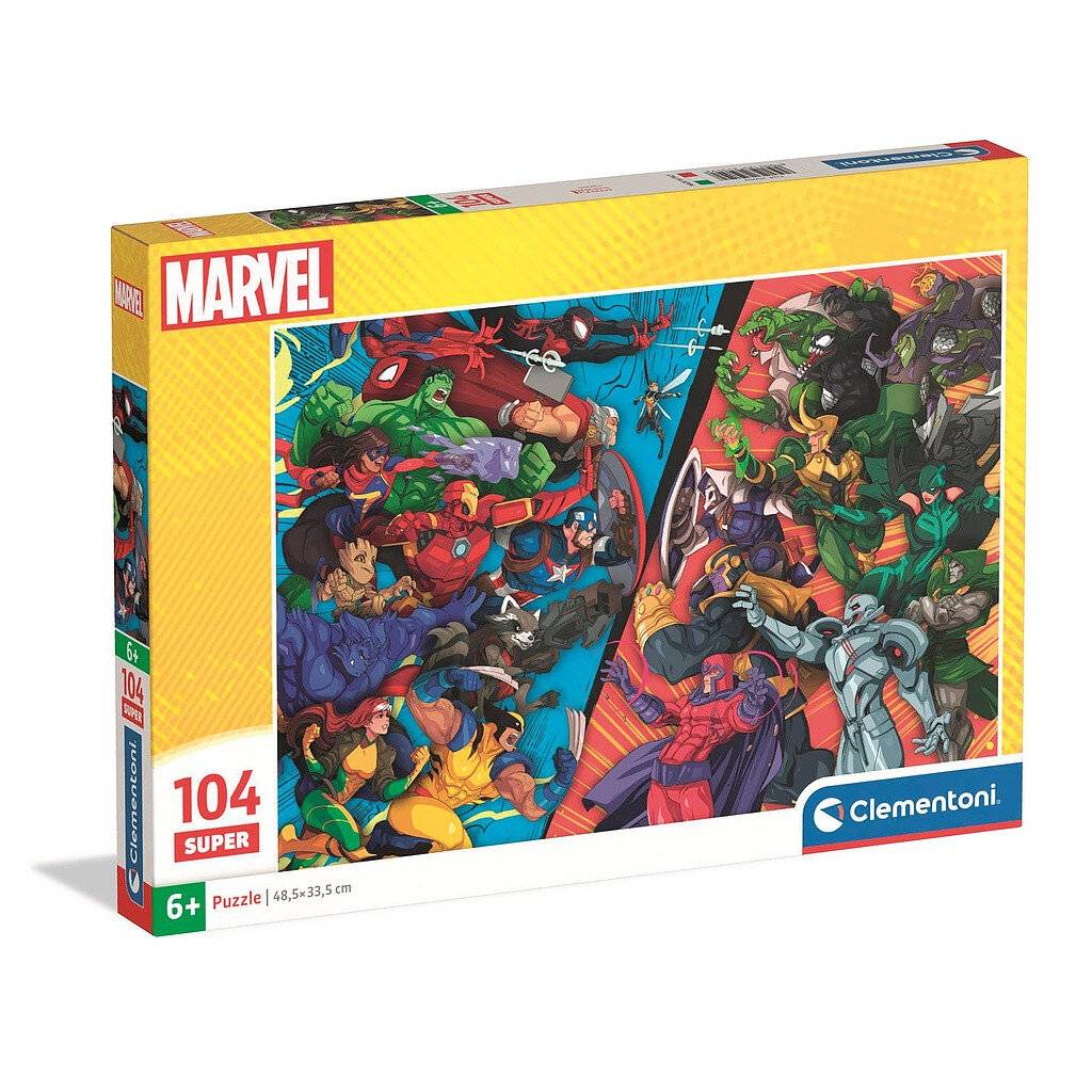 Marvel VS Villains 104-teiliges Clementoni Puzzle