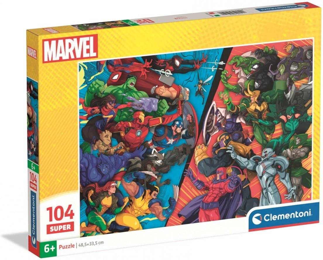 Marvel VS Villains 104-teiliges Clementoni Puzzle