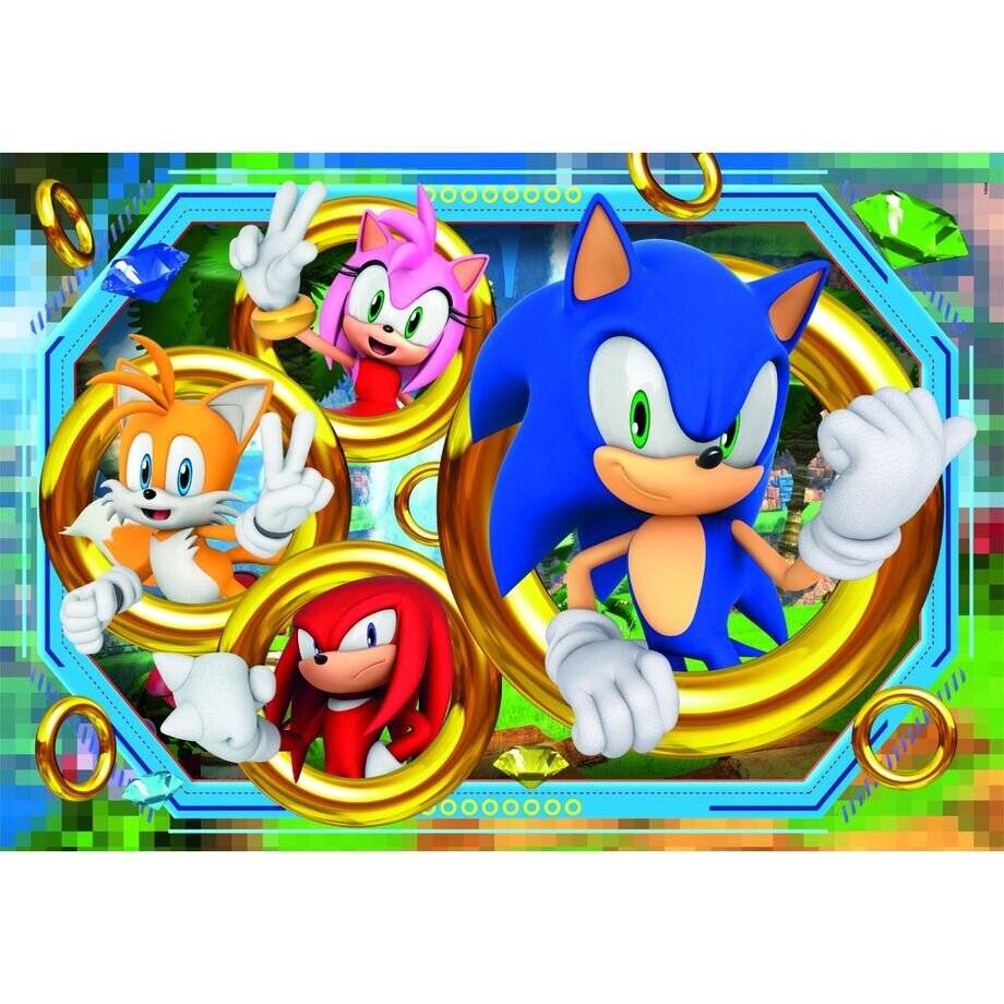 Sonic der Igel 180-teiliges Clementoni-Puzzle