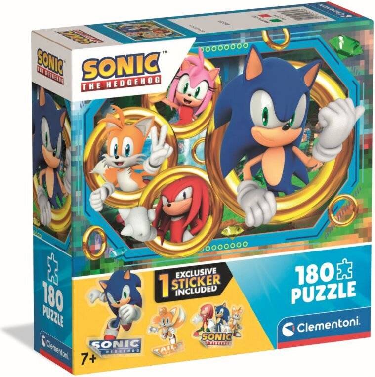 Sonic der Igel 180-teiliges Clementoni-Puzzle