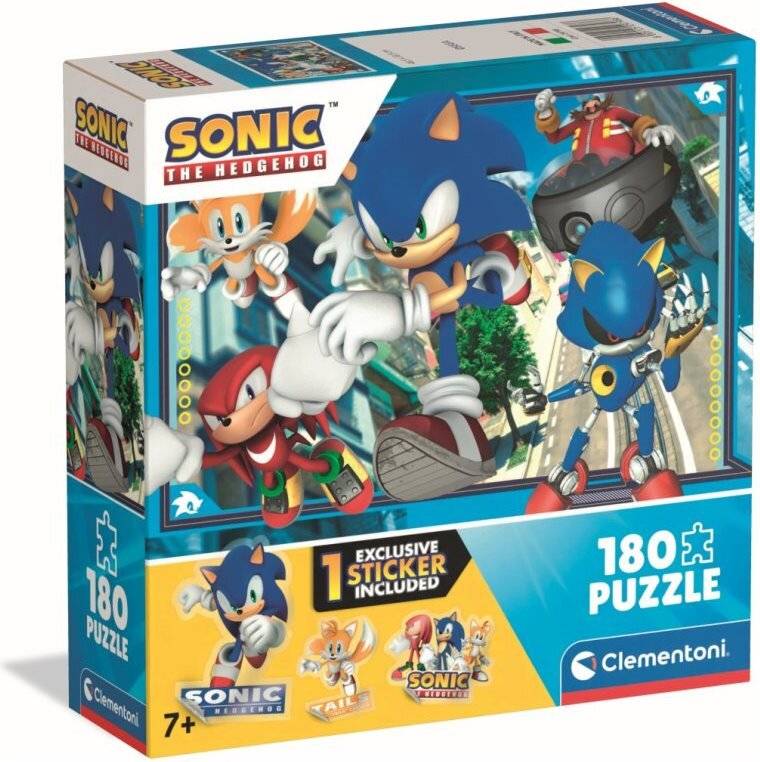 Sonic der Igel 180-teiliges Clementoni Puzzle