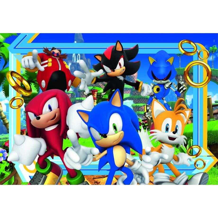 Sonic der Igel 180-teiliges Puzzle Clementoni