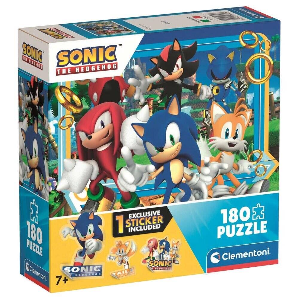 Sonic der Igel 180-teiliges Puzzle Clementoni