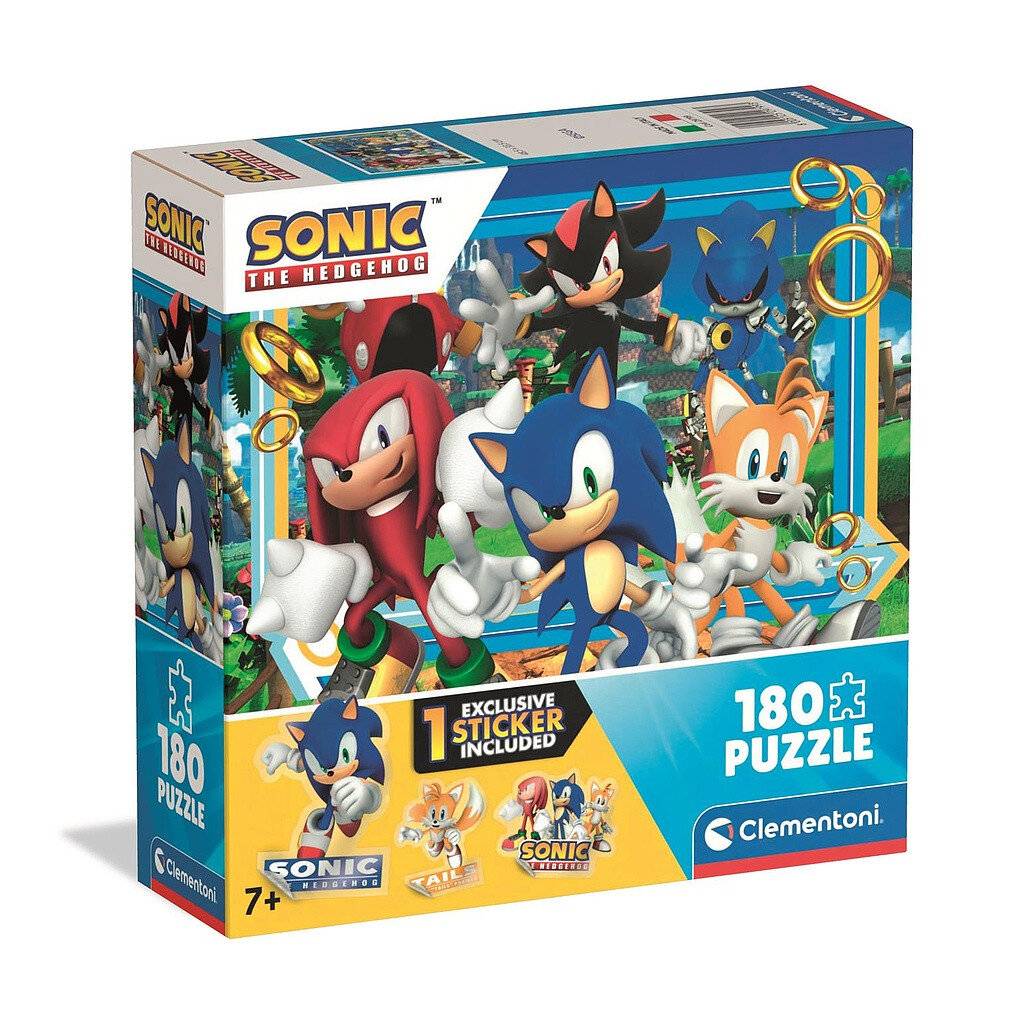 Sonic der Igel 180-teiliges Puzzle Clementoni