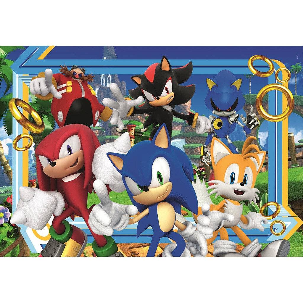 Sonic der Igel 180-teiliges Puzzle Clementoni
